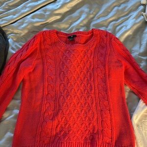 H&M Orange/Red Sweater